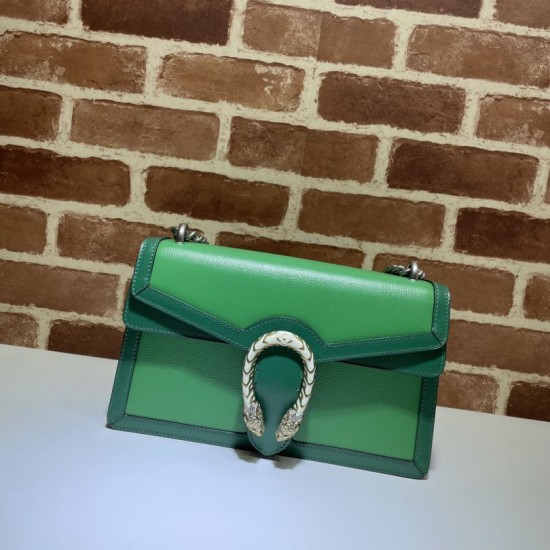 Replicas Bolso de hombro pequeño Gucci Dionysus 400249 Verde Baratos Imitacion