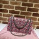 Replicas Bolso de hombro pequeño Gucci Dionysus 400249 Rosa Baratos Imitacion