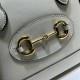 Replicas Gucci Horsebit 1955 Mini bolso con asa superior 640716 Beige Baratos Imitacion