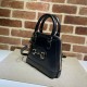 Replicas Gucci Horsebit 1955 Mini bolso con asa superior 640716 Negro Baratos Imitacion