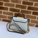 Replicas Minibolso Gg Marmont exclusivo de Gucci Online 583571 Blanco Baratos Imitacion