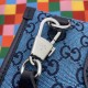 Replicas Bolso Tote Pequeño Gucci GG Multicolour 659983 Azul Baratos Imitacion