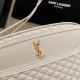 Replicas YSL Saint Laurent Victoire Camera Bag Blanco Baratos Imitacion