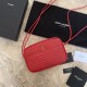 Replicas YSL Saint Laurent Victoire Camera Bag Rojo Baratos Imitacion