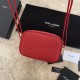 Replicas YSL Saint Laurent Victoire Camera Bag Rojo Baratos Imitacion