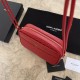 Replicas YSL Saint Laurent Victoire Camera Bag Rojo Baratos Imitacion