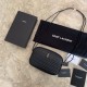 Replicas YSL Saint Laurent Victoire Camera Bag Negro Baratos Imitacion