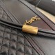 Replicas YSL Saint Laurent Victoire Camera Bag Negro Baratos Imitacion