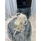 Replicas YSL Saint Laurent Lock Baby Duffle Bag Beige Baratos Imitacion