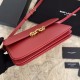 Replicas YSL Saint Laurent Le Maillon Satchel Bag Rojo Baratos Imitacion