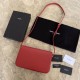 Replicas YSL Saint Laurent Le Maillon Satchel Bag Rojo Baratos Imitacion