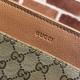 Replicas Bolso de hombro Gucci 370822 Marrón Baratos Imitacion