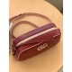 Replicas Bolso de hombro pequeño Gucci GG Marmont 447632 Rojo Baratos Imitacion