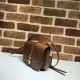 Replicas Mini bolso de hombro Gucci Sylvie 1969 615965 marrón Baratos Imitacion