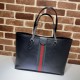 Replicas Bolso tote Gucci Ophidia mediano 631685 negro Baratos Imitacion