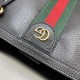 Replicas Bolso tote Gucci Ophidia mediano 631685 negro Baratos Imitacion