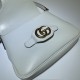 Replicas Bolso mensajero Gucci Small con doble G y tribanda & lrm; 648934 Beige Baratos Imitacion