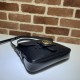 Replicas Bolso mensajero Gucci Small con doble G y tribanda & lrm; 648934 Negro Baratos Imitacion