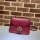 Replicas Bolso mensajero Gucci Small con doble G y tribanda & lrm; 648934 rojo Baratos Imitacion