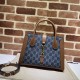 Replicas Gucci Jackie 1961 Bolso de mano mediano 649016 Marrón Baratos Imitacion