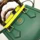 Replicas Bolso Tote Gucci Diana Mini & lrm; 655661 Verde Baratos Imitacion