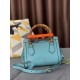 Replicas Mini Bolso Tote Gucci Diana & lrm; 655661 Azul Claro Baratos Imitacion