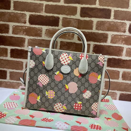 Replicas Bolso tote pequeño Gucci Les Pommes 659983 Baratos Imitacion