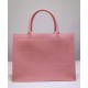 Replicas Christian Dior Small Dior Book Tote Rosa Baratos Imitacion