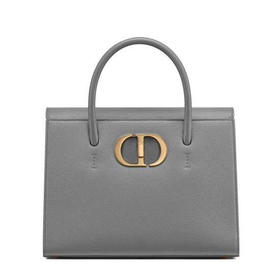 Replicas Christian Dior Large St Honore Tote Gris Baratos Imitacion