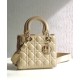 Replicas Christian Dior Lady Dior My Abcdior Bolso Albaricoque Baratos Imitacion