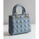 Replicas Christian Dior Lady Dior My Abcdior Bolso azul claro Baratos Imitacion