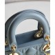 Replicas Christian Dior Lady Dior My Abcdior Bolso azul claro Baratos Imitacion