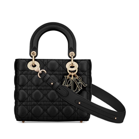 Replicas Christian Dior Lady Dior My Abcdior Bolso Negro Baratos Imitacion