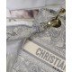 Replicas Christian Dior Bolso mediano Lady D-Lite gris Baratos Imitacion