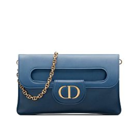 Replicas Christian Dior Bolso Diordouble mediano azul Baratos Imitacion