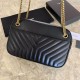 Replicas YSL Saint Laurent Joan Camera Bag Negro Baratos Imitacion