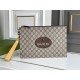 Falsa Cartera Gucci Neo Vintage GG Supreme 473956 Marrón Imitacion