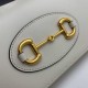 Falsa Cartera con cadena Gucci Horsebit 1955 & lrm; 621892 Blanco Imitacion