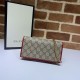 Falsa Cartera de cadena Gucci Horsebit 1955 & lrm; 621892 rojo Imitacion