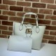 Falsa Gucci Bolso GG Dahlia Pequeño Blanco Roto 652680 Beige Imitacion