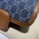 Falsa Minibolso Gucci Horsebit 1955 658574 Azul Imitacion