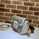 Falsa Minibolso Gucci Horsebit 1955 658574 Blanco Imitacion