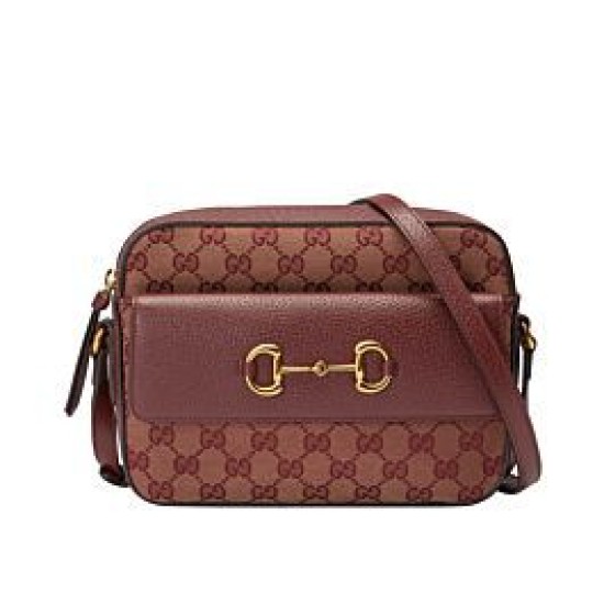 Falsa Bolso pequeño Gucci Horsebit 1955 645454 Malva Imitacion