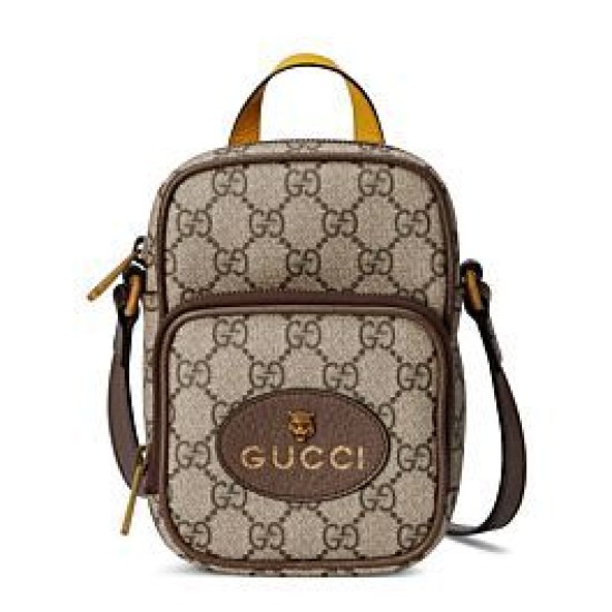 Falsa Minibolso Gucci Neo Vintage 658556 Café oscuro Imitacion