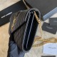 Falsa YSL Saint Laurent Monogram Envelope Chain Woc Monedero Blanco Imitacion