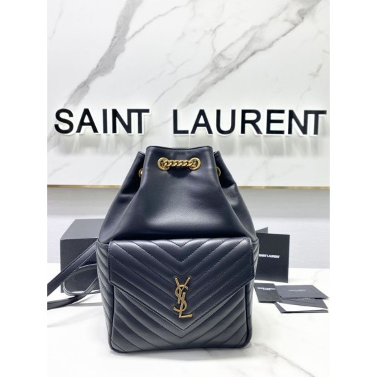 Falsa Mochila YSL Saint Laurent Joe Negro Imitacion