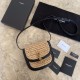 Falsa Saint Laurent Kaia Small Satchel Bag Albaricoque Imitacion