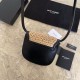 Falsa Saint Laurent Kaia Small Satchel Bag Albaricoque Imitacion