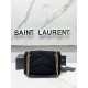 Falsa YSL Saint Laurent Puffer Medium Merino-Shearling Bag Blanco Imitacion