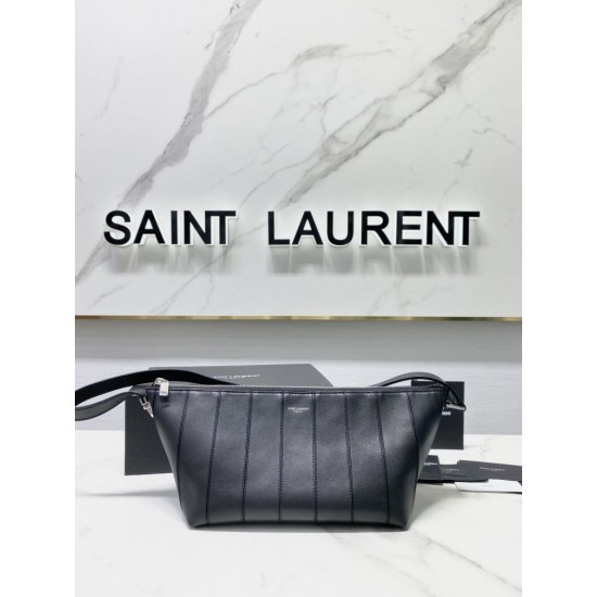 Falsa YSL Saint Laurent Le Monogram bandolera Blanco Imitacion